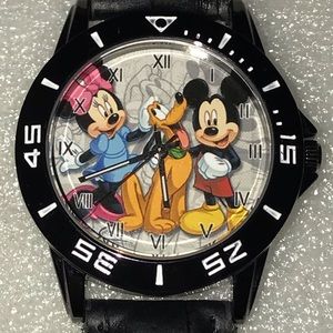 New Mickey, Minnie, & Pluto Novelty Watch